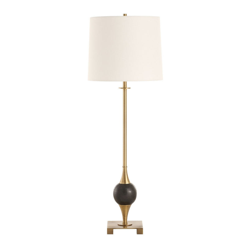 Uttermost 30449-1 One Light Buffet Lamp, Brass
