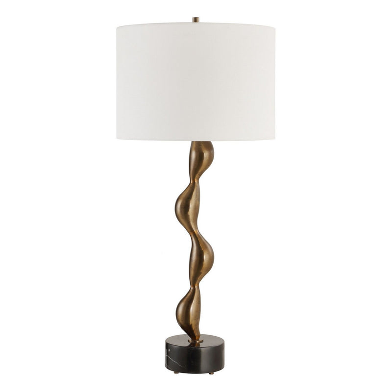 Uttermost 30454-1 One Light Table Lamp, Warm Bronze