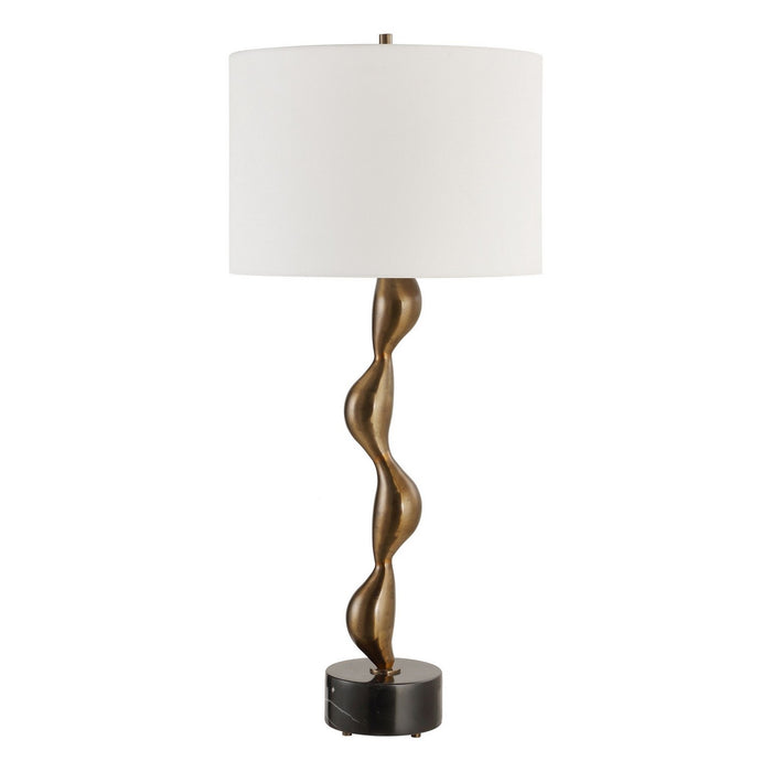 Uttermost 30454-1 One Light Table Lamp, Warm Bronze