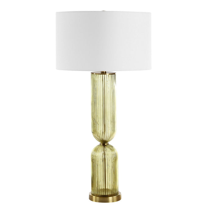Uttermost 30471 One Light Table Lamp, Brass