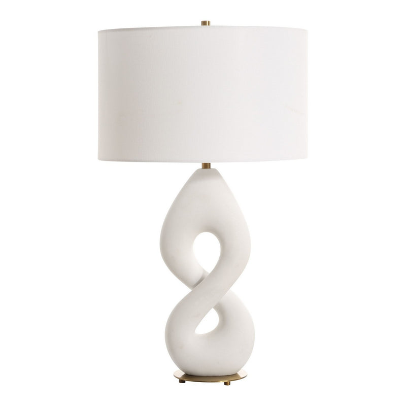 Uttermost 30483 One Light Table Lamp, Antique Brass