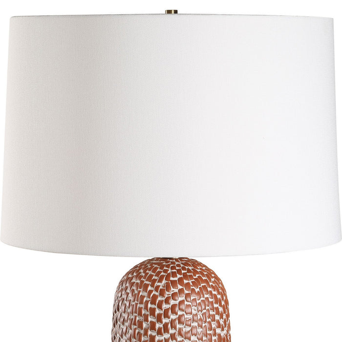 Uttermost 30487-1 One Light Table Lamp, Brass