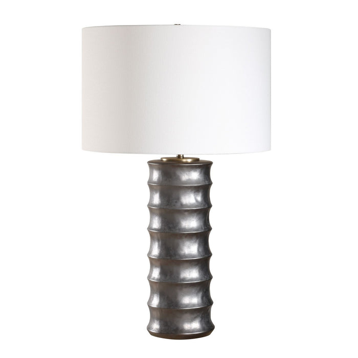 Uttermost 30488-1 One Light Table Lamp, Dark Bronze