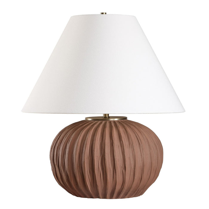 Uttermost 30489 One Light Table Lamp, Antique Brass