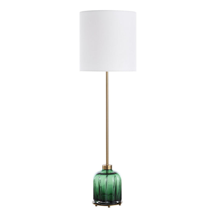 Uttermost 30504-1 One Light Buffet Lamp, Antique Brass