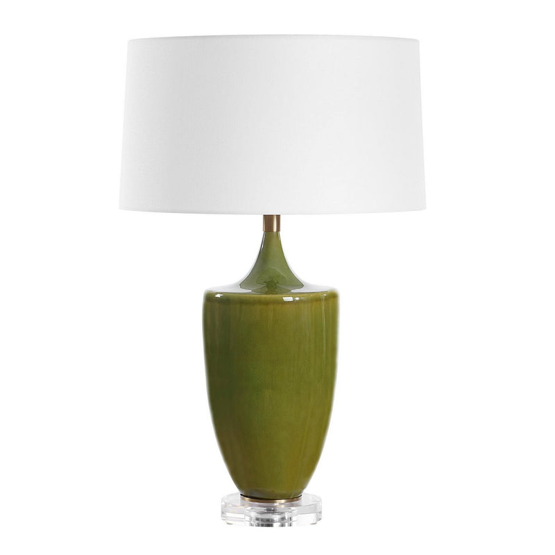 Uttermost 30510-1 One Light Table Lamp, Brass
