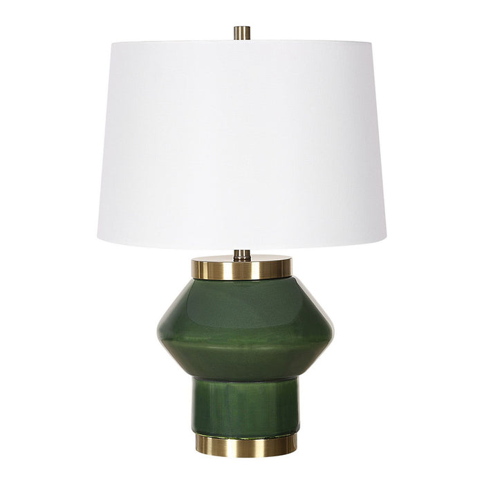 Uttermost 30514-1 One Light Table Lamp, Antique Brass