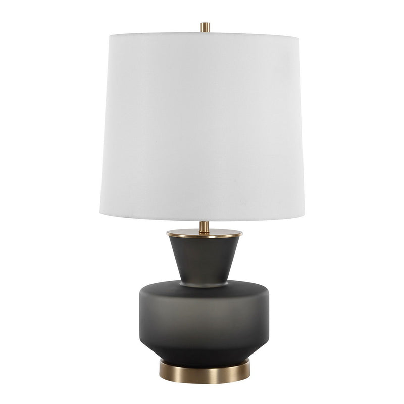 Uttermost 30519-1 One Light Table Lamp, Antiqued Brass