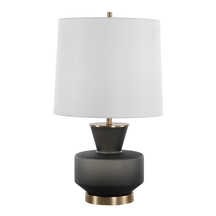 Uttermost 30519-1 One Light Table Lamp, Antiqued Brass