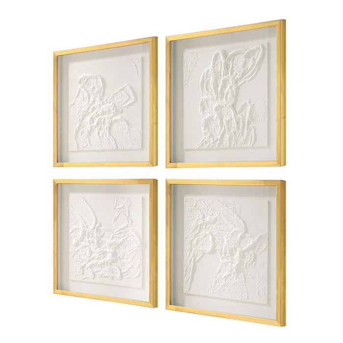 Uttermost 32387 Wall Art, Light Gold