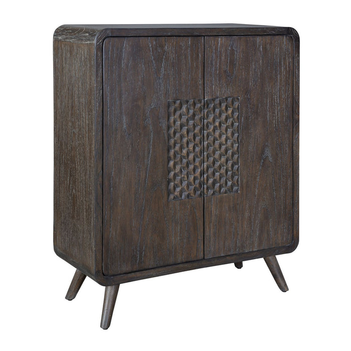 Uttermost 50014 Cabinet, Weathered Mindi Grain