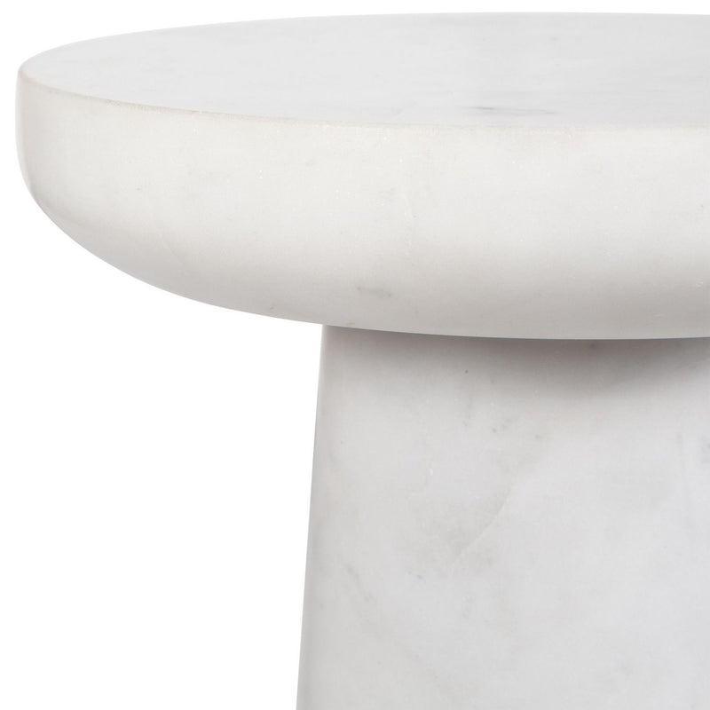 Uttermost 50021 Drink Table, White Marble