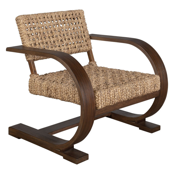 Uttermost 50024 Accent Chair, Solid Wood