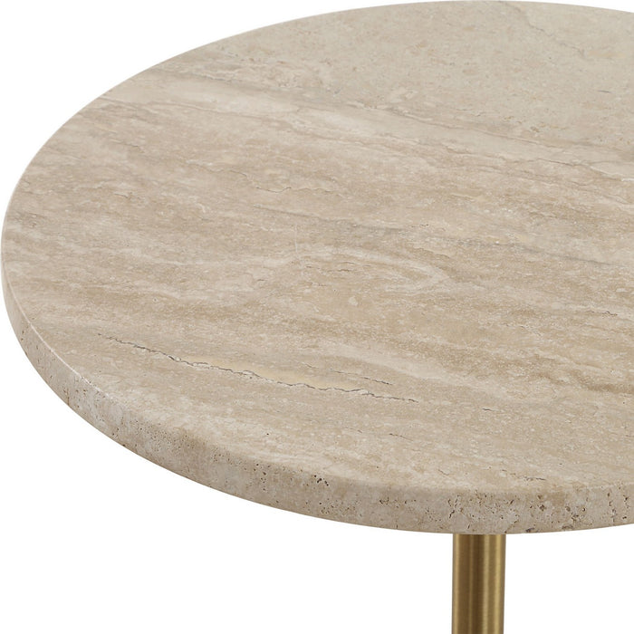 Uttermost 50060 Accent Table, Brass