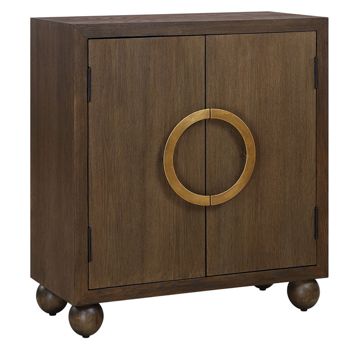 Uttermost 50090 Cabinet, Warm Brass