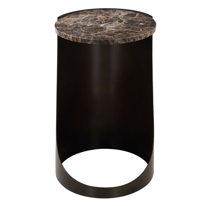 Uttermost 50095 Side Table, Black