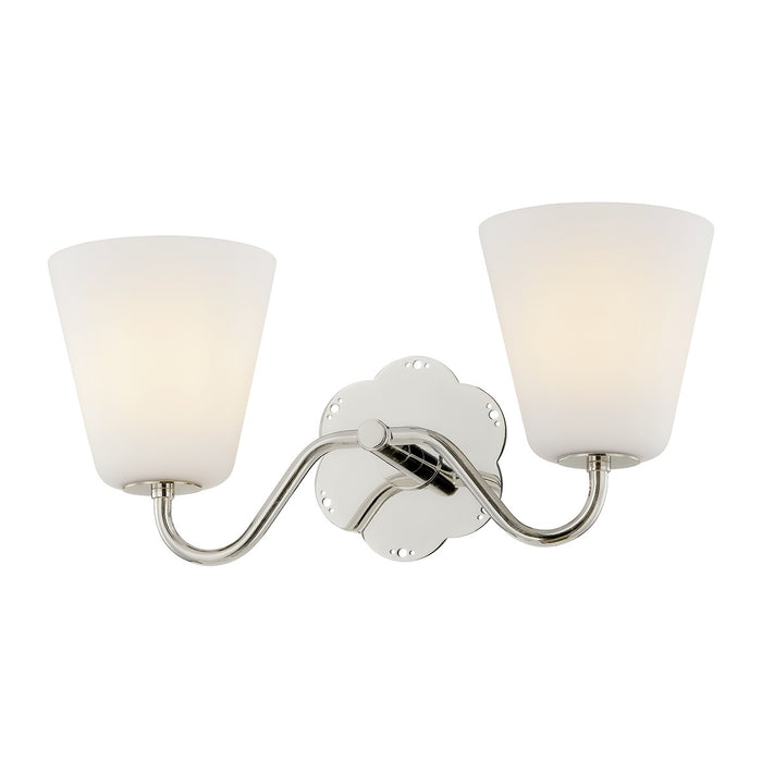 Mitzi H1017302-PN Two Light Bath, Polished Nickel