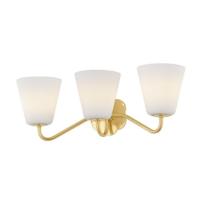 Mitzi H1017303-AGB Three Light Bath, Aged Brass