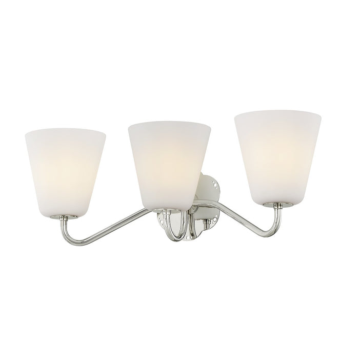 Mitzi H1017303-PN Three Light Bath, Polished Nickel