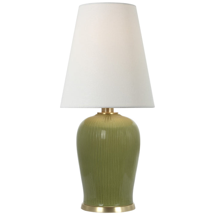 Visual Comfort Signature TOB 3603LTO-L LED Table Lamp, Light Olive