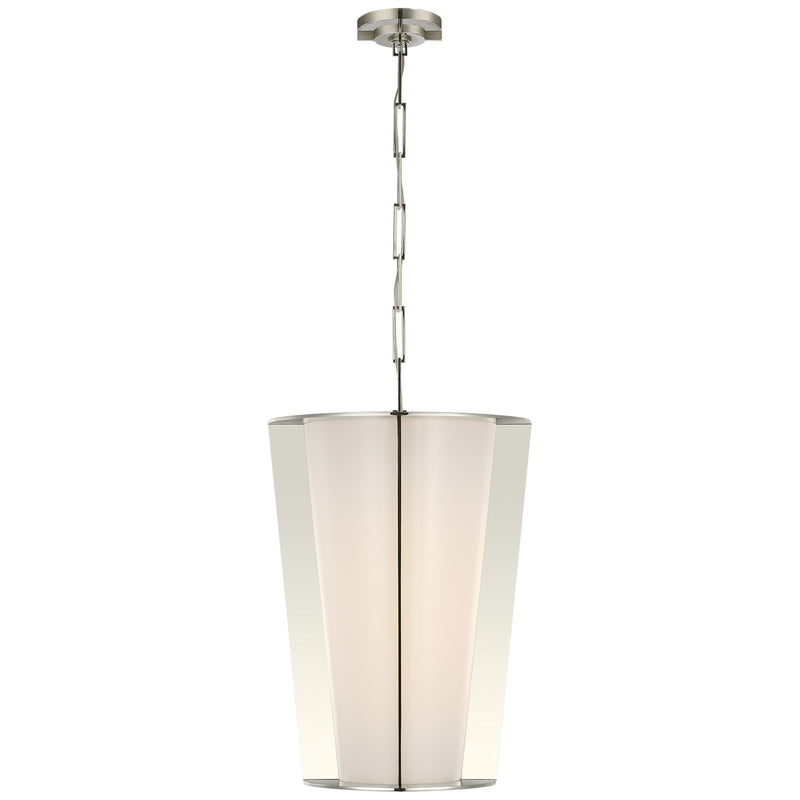 Visual Comfort Signature BBL 5190PN-WG LED Lantern, Polished Nickel