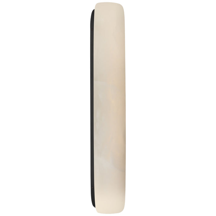 Visual Comfort Signature KW 2671ALB/BZ LED Wall Sconce, Alabaster and Bronze