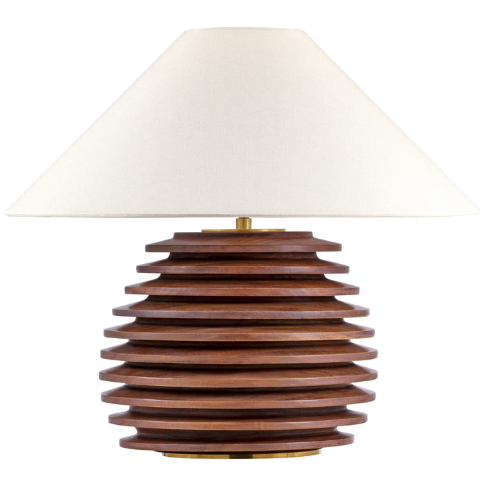Visual Comfort Signature KW 3715BNB-L LED Table Lamp, Burnished Birch