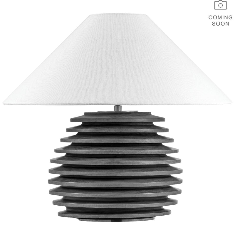 Visual Comfort Signature KW 3715EBB-L LED Table Lamp, Ebonized Birch