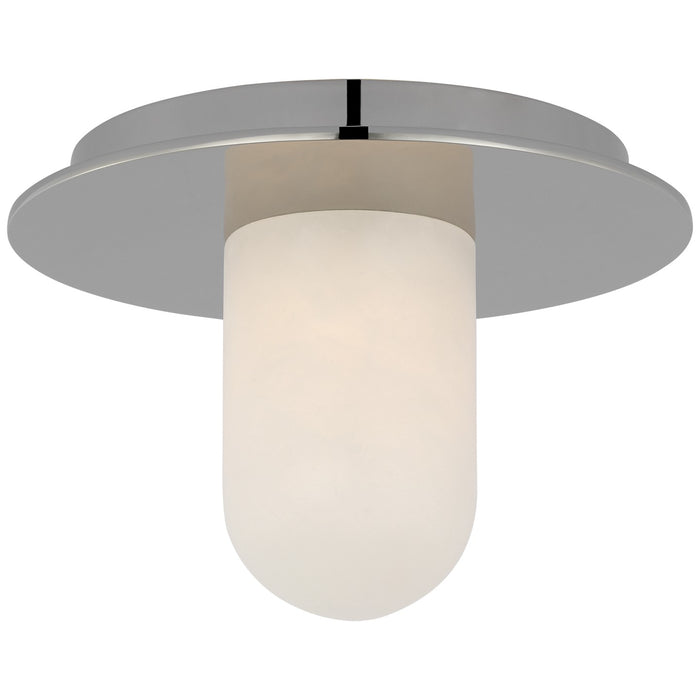 Visual Comfort Signature KW 4005PN-ALB LED Flush Mount, Polished Nickel