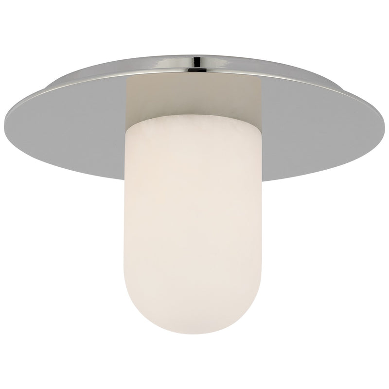 Visual Comfort Signature KW 4006PN-ALB LED Flush Mount, Polished Nickel
