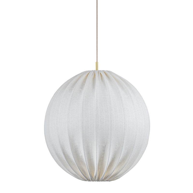 Mitzi H978701L-AGB One Light Pendant, Aged Brass