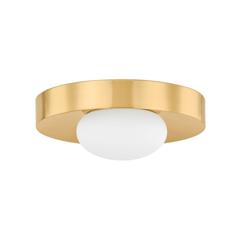 Mitzi H992501-AGB LED Flush Mount, Aged Brass
