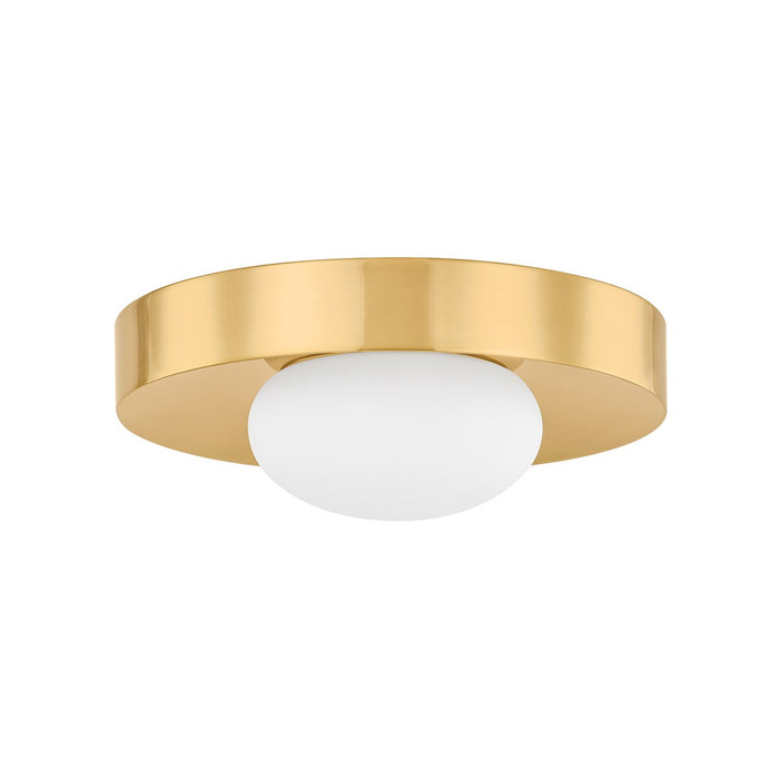 Mitzi H992501-AGB LED Flush Mount, Aged Brass