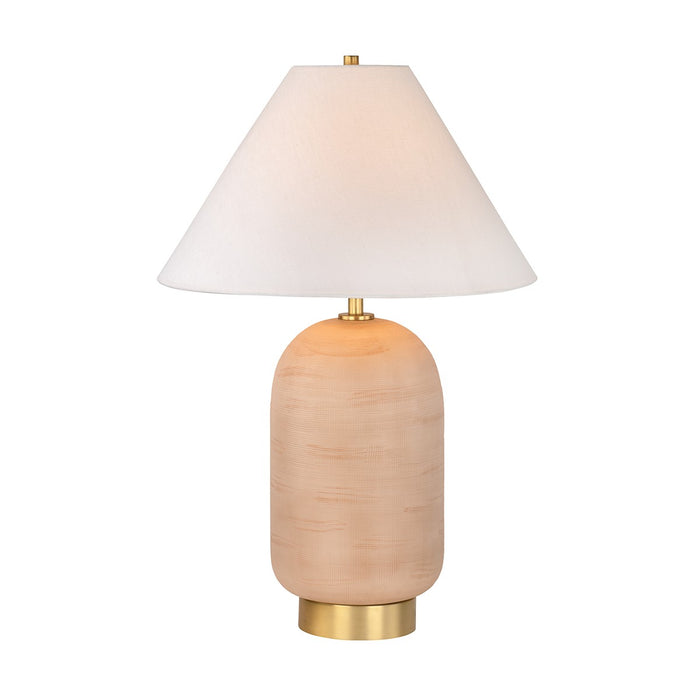 Mitzi HL972201-AGB One Light Table Lamp, Aged Brass