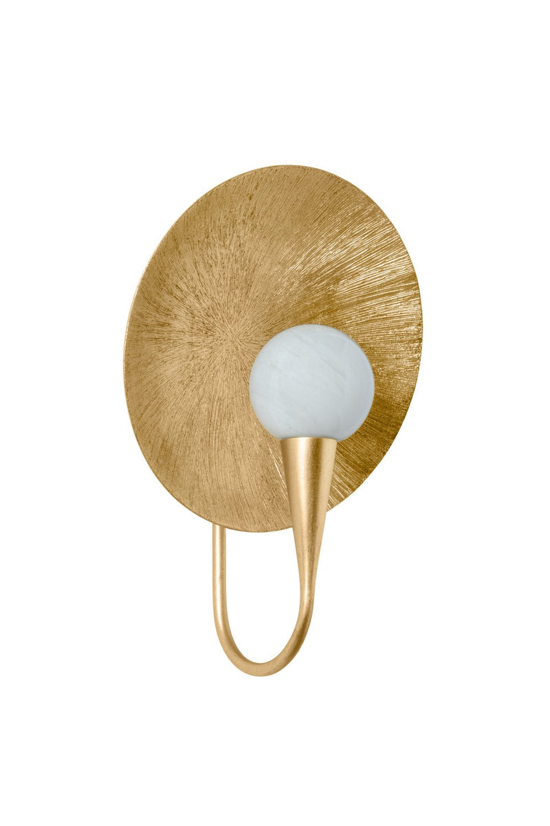 Troy Lighting B2614-VGL LED Wall Sconce, Vintage Gold Leaf