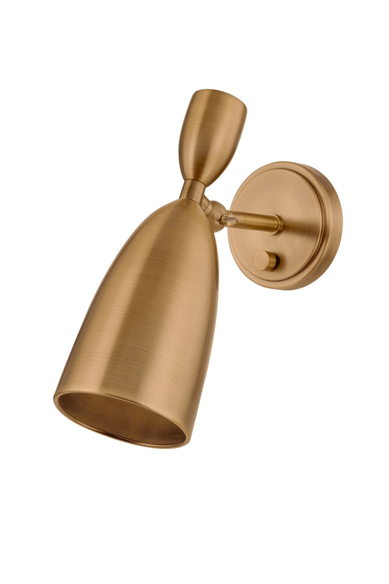 Troy Lighting B4012-PBR LED Wall Sconce, Patina Brass