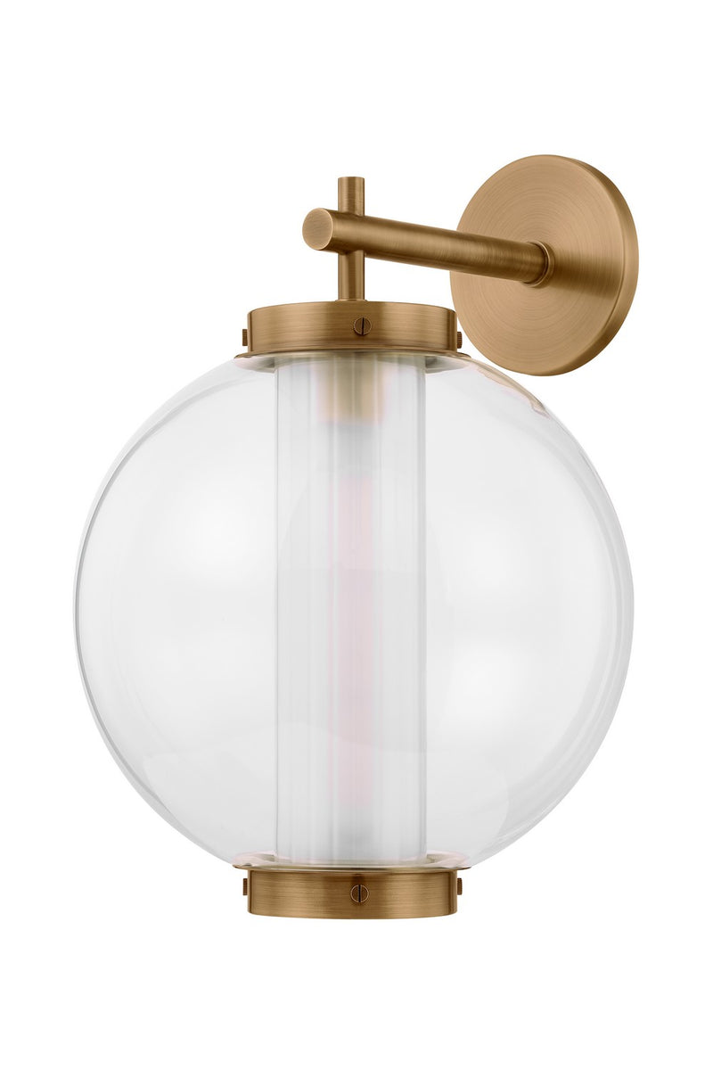 Troy Lighting B6218-PBR One Light Wall Sconce, Patina Brass