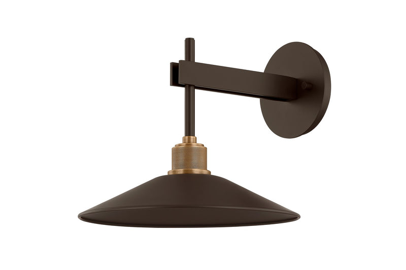 Troy Lighting B7810-PBR/BRZ LED Wall Sconce, Patina Brass/Bronze