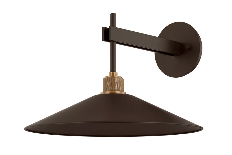 Troy Lighting B7811-PBR/BRZ LED Wall Sconce, Patina Brass/Bronze