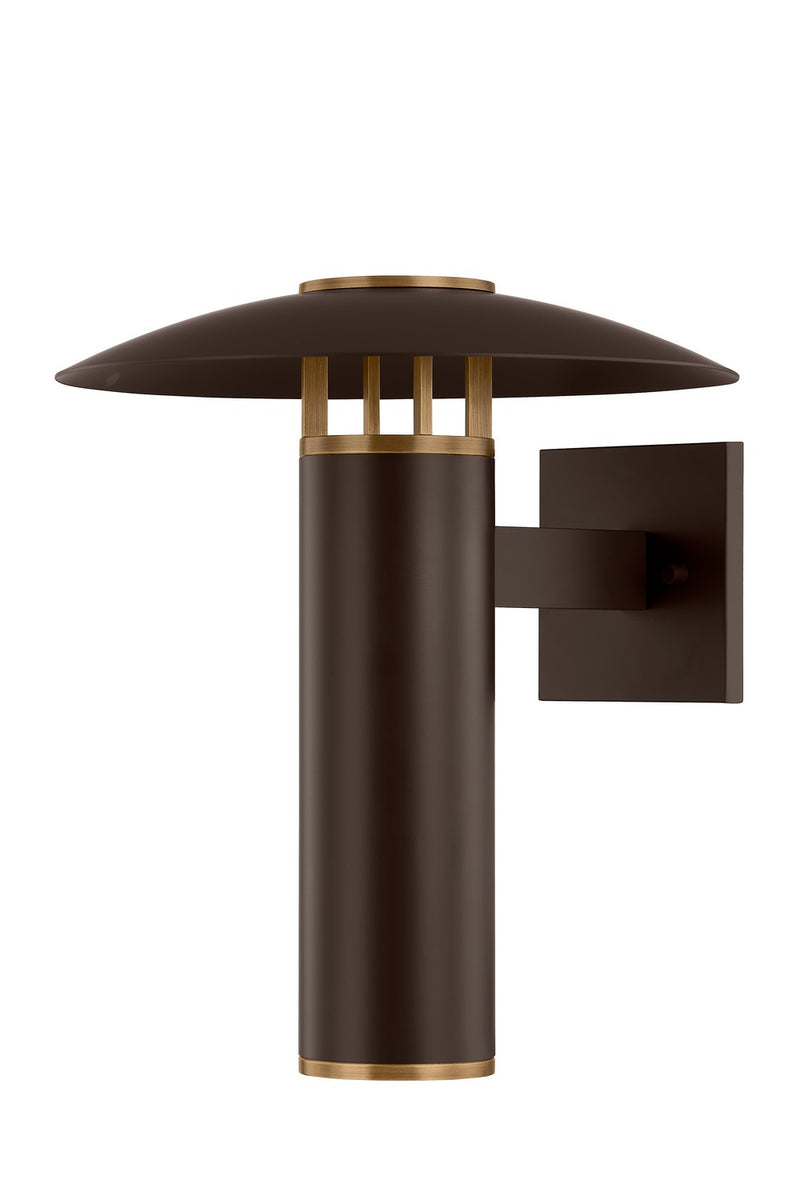 Troy Lighting B7915-PBR/BRZ One Light Wall Sconce, Patina Brass/Bronze