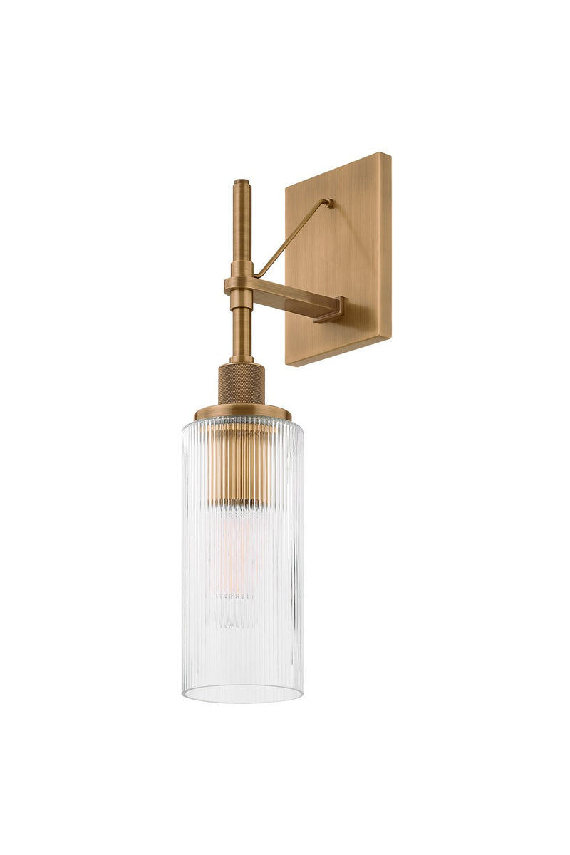 Troy Lighting B8018-PBR One Light Wall Sconce, Patina Brass