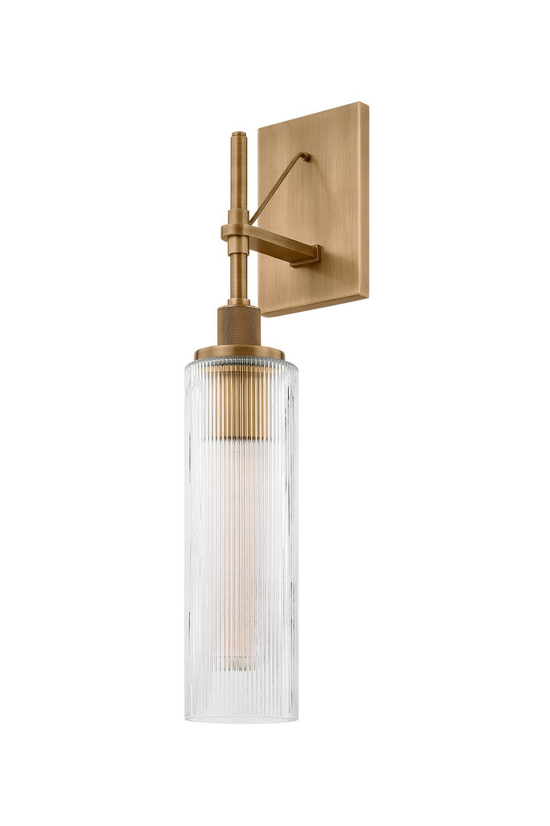 Troy Lighting B8022-PBR One Light Wall Sconce, Patina Brass