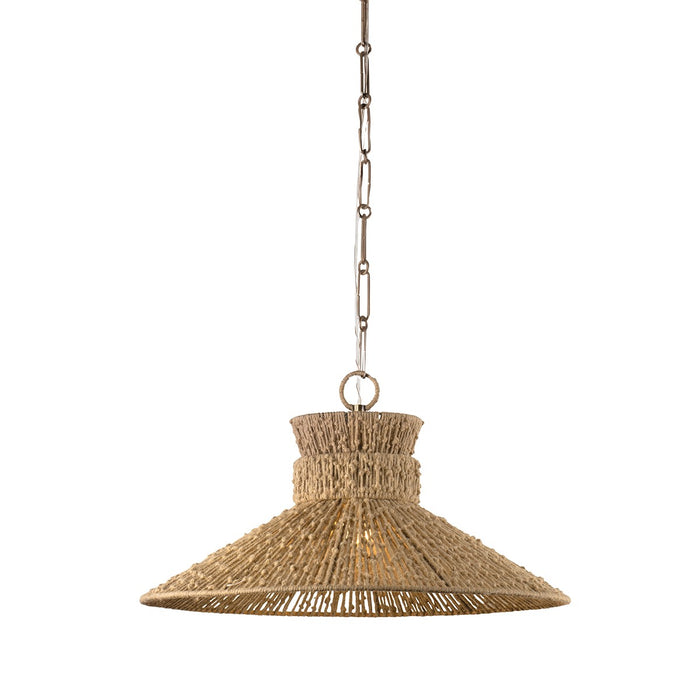Troy Lighting F4926-PBR One Light Pendant, Patina Brass