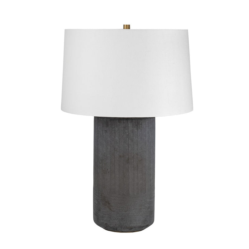 Troy Lighting PTL4429-PBR One Light Table Lamp, Patina Brass