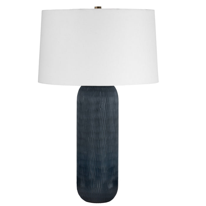 Troy Lighting PTL4828-PBR One Light Table Lamp, Patina Brass