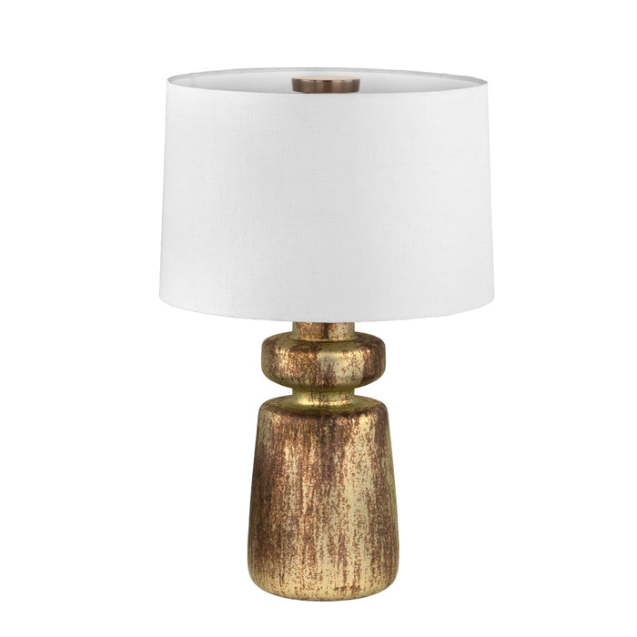 Troy Lighting PTL5122-PBR One Light Table Lamp, Patina Brass