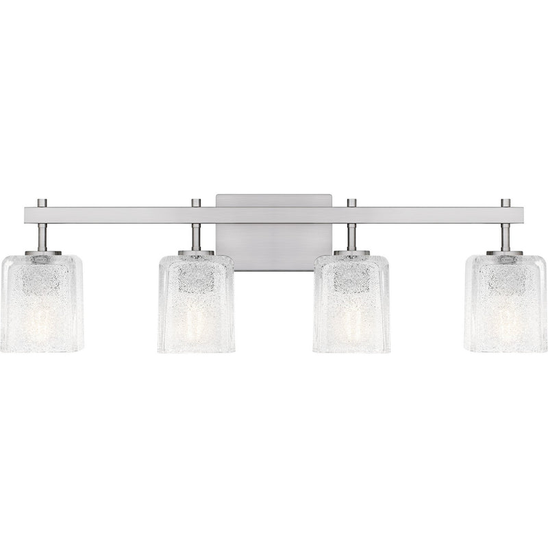 Quoizel BTH8631BN Four Light Bath, Brushed Nickel