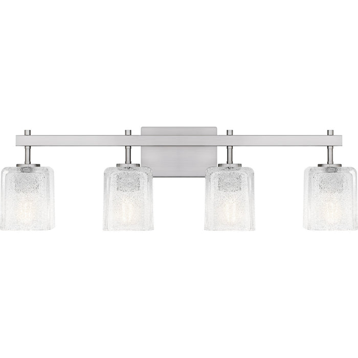 Quoizel BTH8631BN Four Light Bath, Brushed Nickel