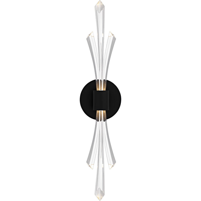 Quoizel CCY8805MBK LED Wall Sconce, Matte Black