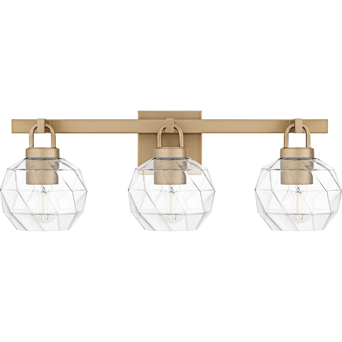 Quoizel CIA8624BGD Three Light Bath, Bronze Gold